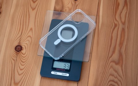 funda zeera magsafe peso transparente
