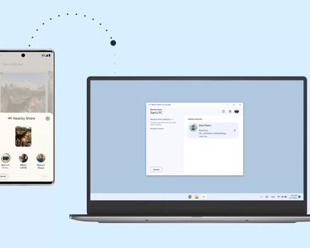 google lanza app transferir ficheros entre android y windows