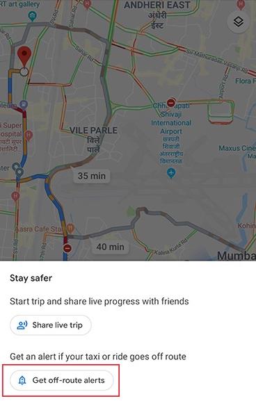google maps notificaciones taxi ruta configuracion 2