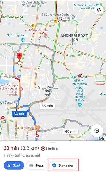 google maps notificaciones taxi ruta configuracion