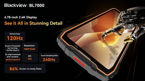 lanzamiento blackview bl7000 pantalla