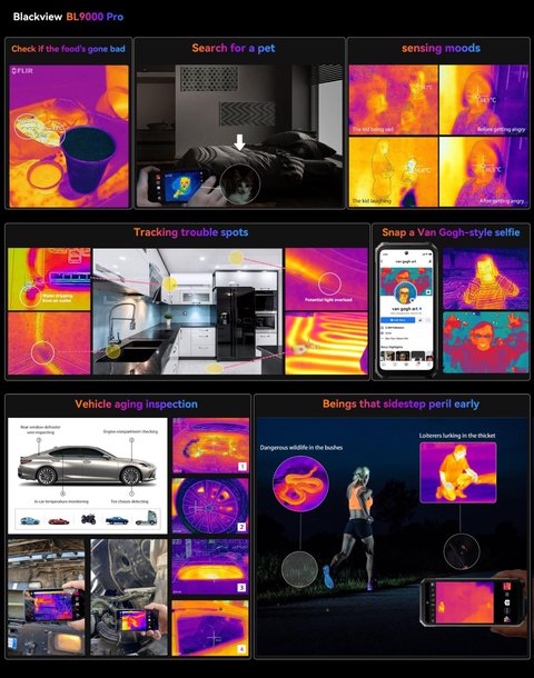 lanzamiento blackview bl9000 pro imagenes termicas