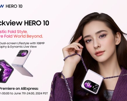 blackview lanza el teléfono plegable más barato del mundo, el blackview h e r o 10