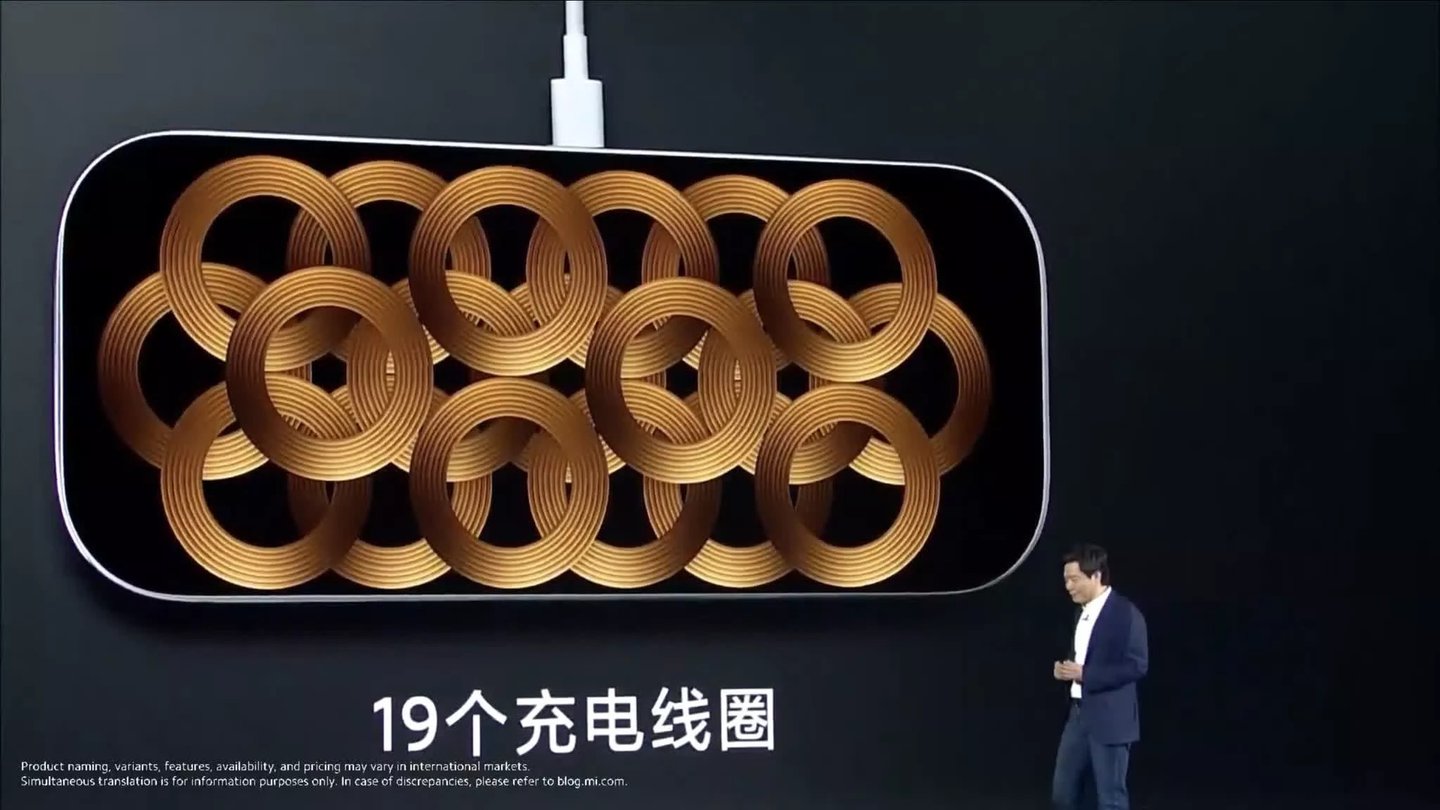 xiaomi presenta sistema carga inalambrica 80w