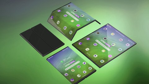xiaomi muestra en vídeo su teléfono plegable