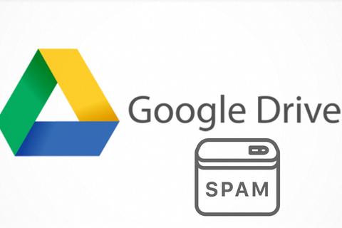 google drive spam