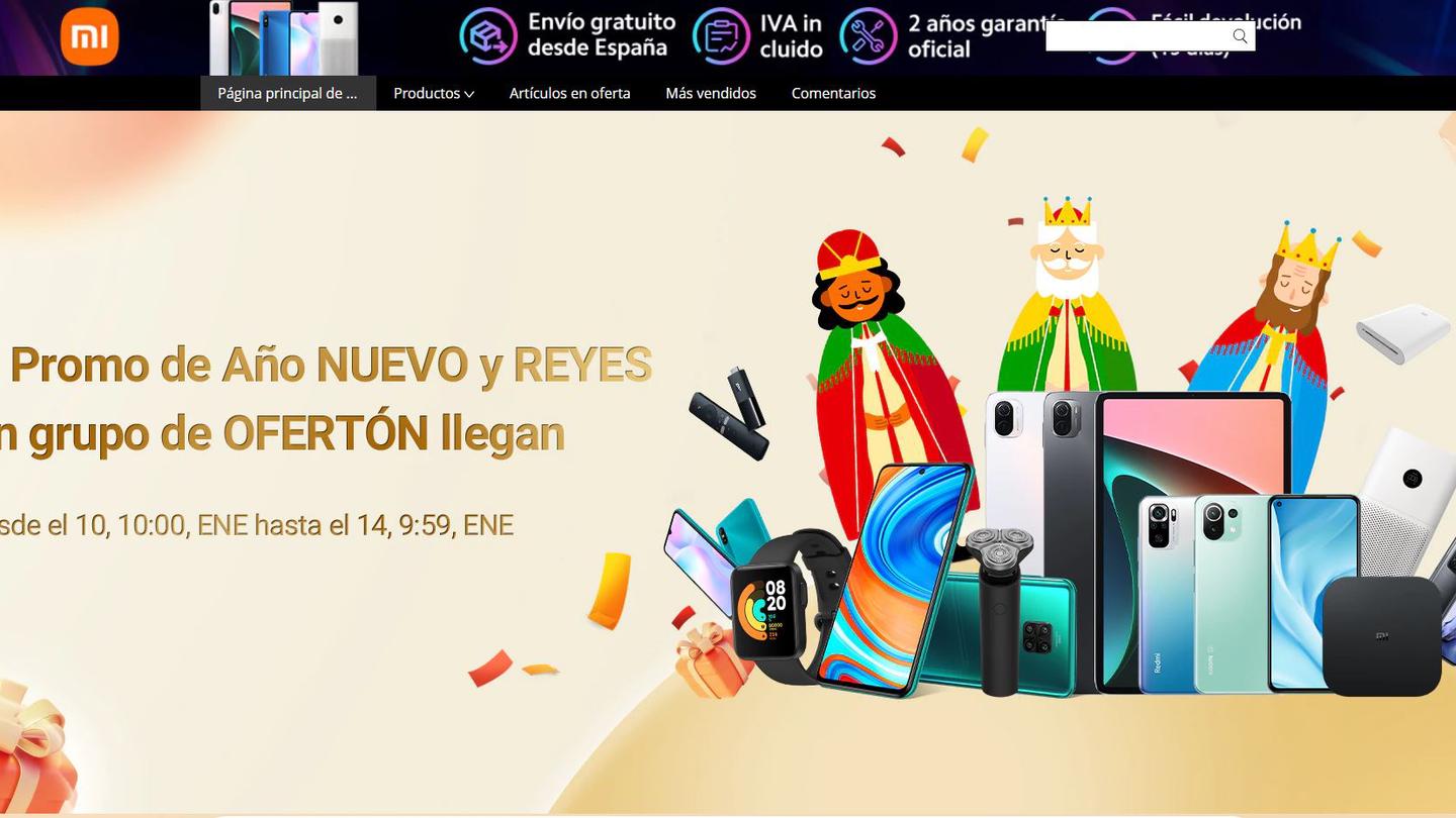 aliexpress xiaomi enero 2022
