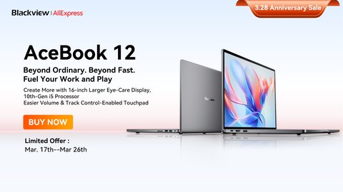 blackview 328 aniversario descuentos 60 por ciento acebook 12