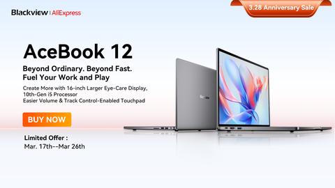 blackview 328 aniversario descuentos 60 por ciento acebook 12
