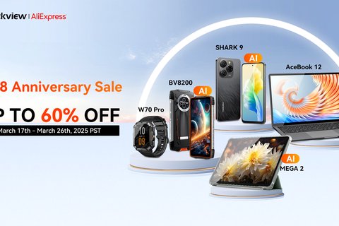 blackview 328 aniversario descuentos 60 por ciento
