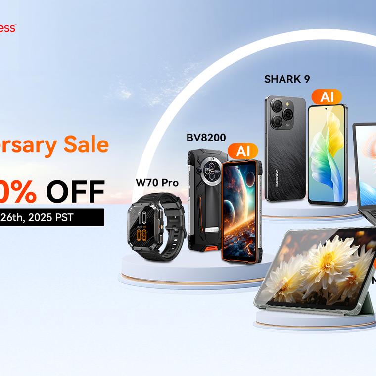 blackview 328 aniversario descuentos 60 por ciento