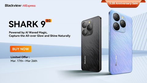 blackview 328 aniversario descuentos 60 por ciento shark 9
