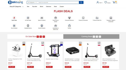 cupones descuento geekbuying