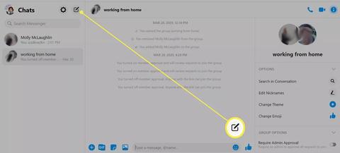 facebook messenger bloqueado abrir chat