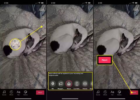 cambios voz tiktok pasos