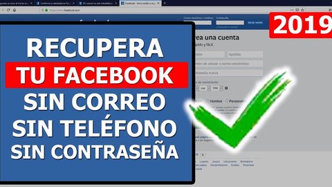 recuperar cuenta facebook