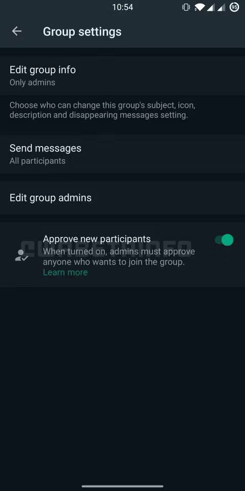 whatsapp filtro