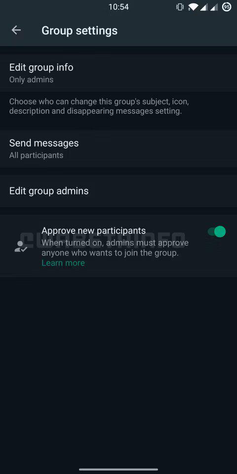 whatsapp filtro