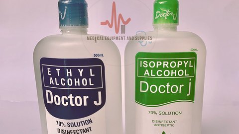 alcohol etilico vs isopropilico desinfectar