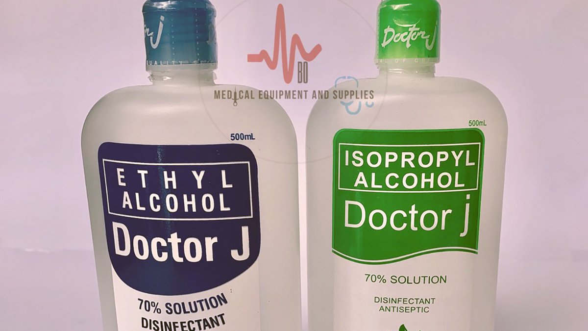 alcohol etilico vs isopropilico desinfectar