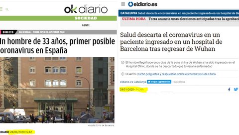 coronavirus okdiario