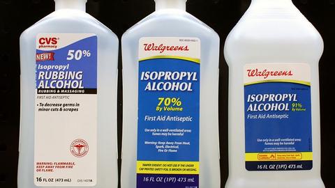desinfectante porcentaje alcohol isopropilico