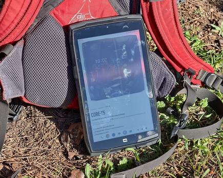 la crosscall core t5 es una tablet francesa de 8 pulgadas resistente