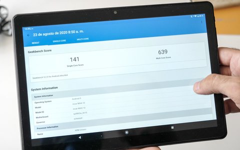 dragon touch max10 benchmark