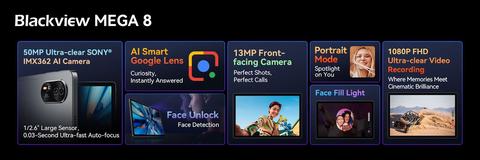 lanzamiento blackview mega 8 camara