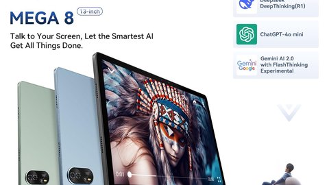 blackview m e g a 8 el debut global de la primera tablet insignia con i a de 13 pulgadas