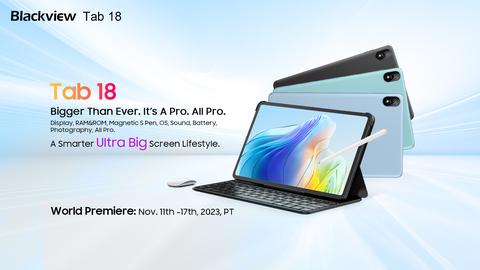 blackview presenta su nueva tablet de 12 pulgadas la blackview tab 18