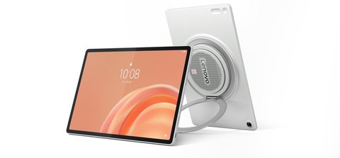 Vista frontal y trasera de la Lenovo Tab Plus Gen 2