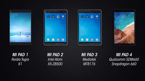 xiaomi mi pad procesadores