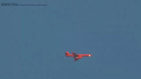 dron derribado laser