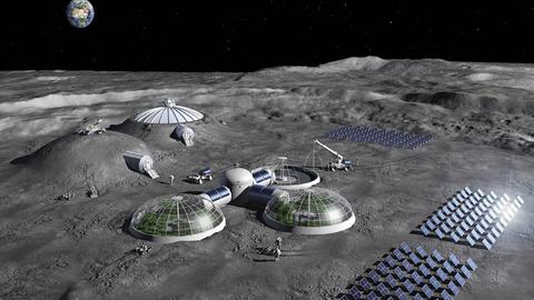 china y estados unidos planean crear bases lunares de propulsión nuclear