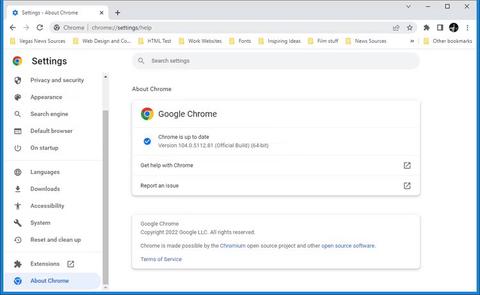 google chrome
