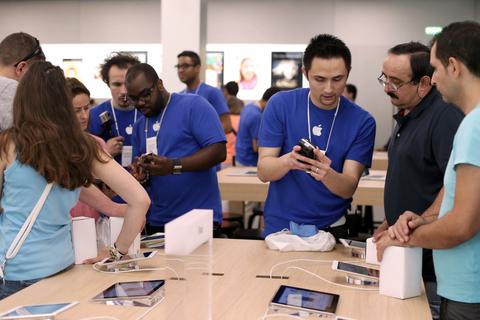 empleados apple store usando android para ocultar jefes planes sindicatos