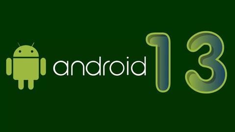 la estatua de android 13 de google tiene una forma pelicular