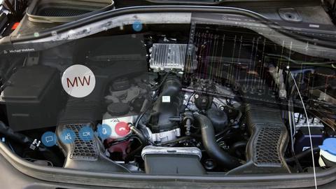 mercedes benz y microsoft holo lens 2 muestran el impacto de la realidad aumentada en el espacio de la automoción