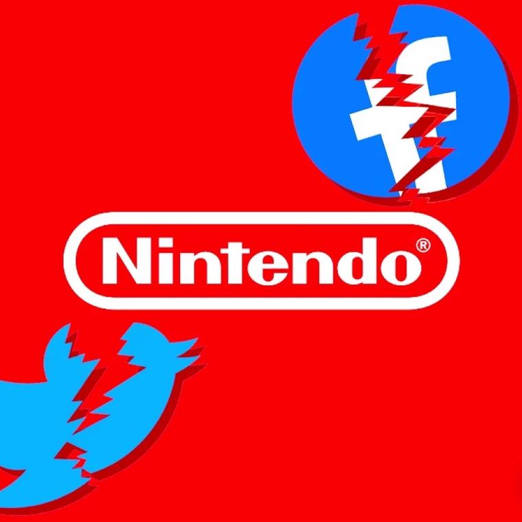 nintendo twitter facebook