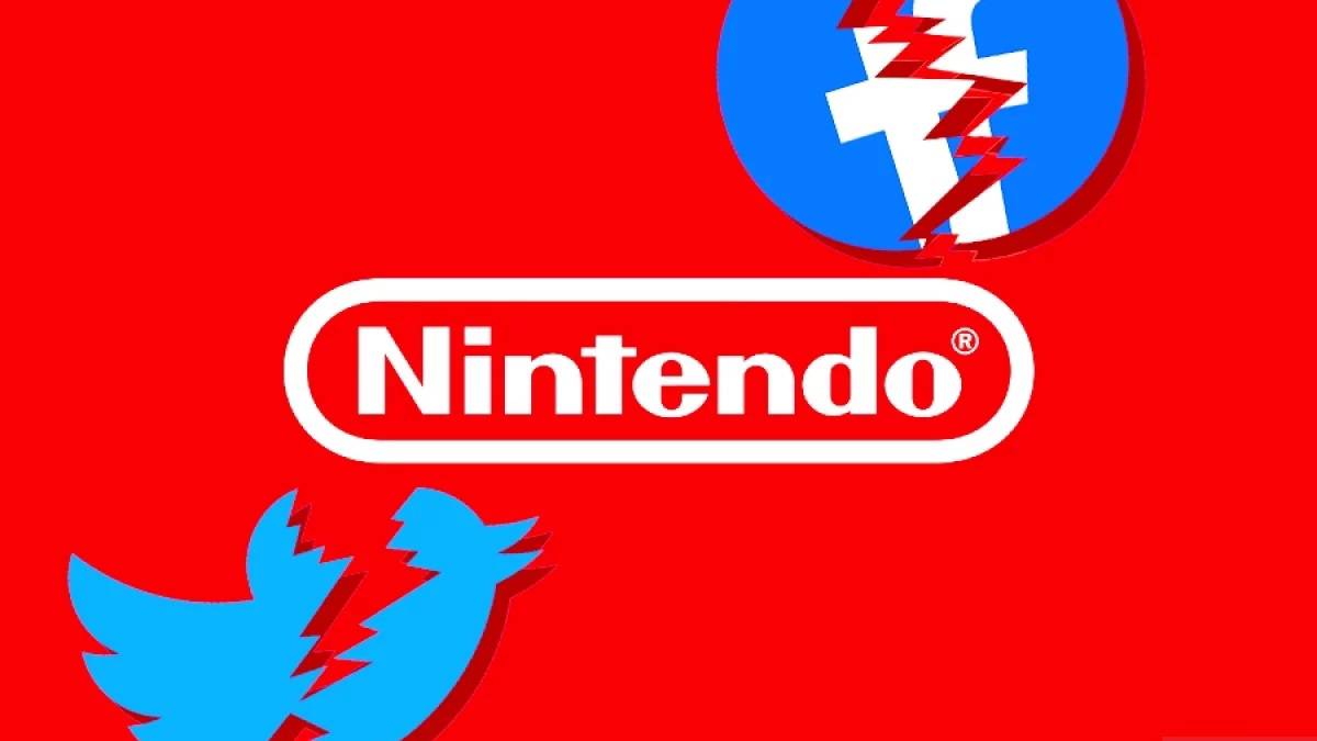 nintendo twitter facebook