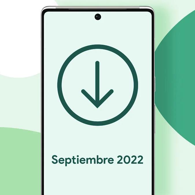 actualizacion android septiembre 2022
