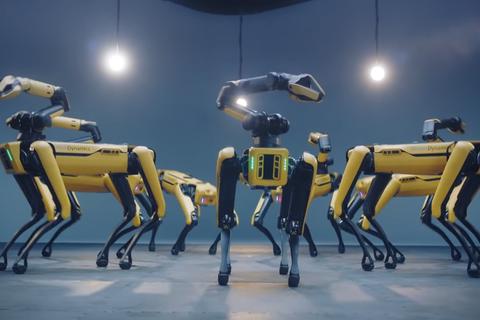 nuevo baile robot spot boston dynamics 202107