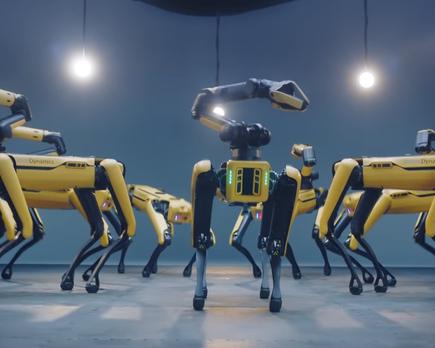 nuevo baile robot spot boston dynamics 202107