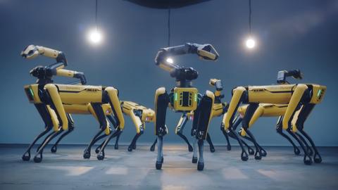 nuevo baile robot spot boston dynamics 202107