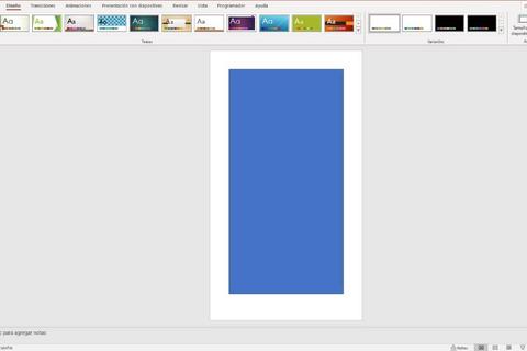 powerpoint modo vertical