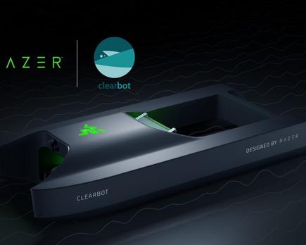 razer colabora con clearbot para limpiar oceanos plasticos