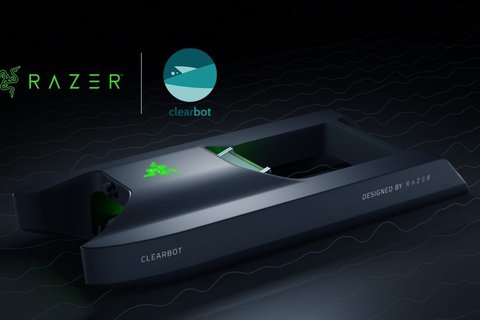 razer colabora con clearbot para limpiar oceanos plasticos