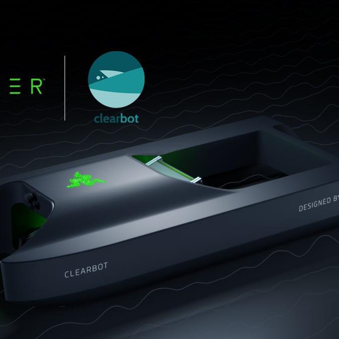 razer colabora con clearbot para limpiar oceanos plasticos