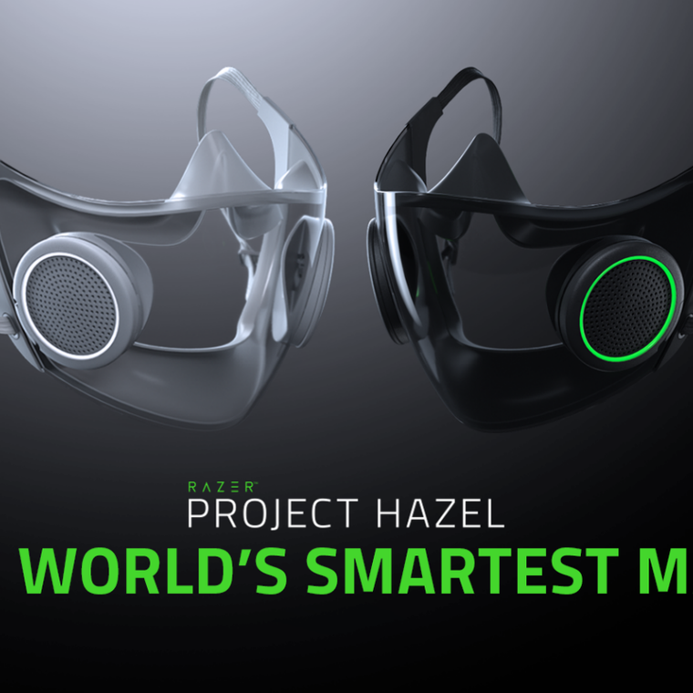 razer mascarilla inteligente hazel
